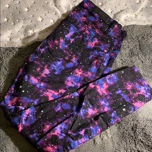 HotTopic Galaxy Skinny Jeans 🌌🚀✨